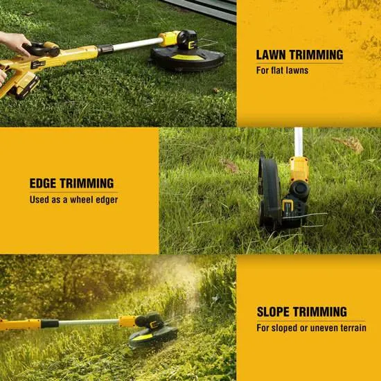AchiForce 12 Inch Cordless Commercial Battery Powered Weed Eater Best Commercial Weed Eater2
