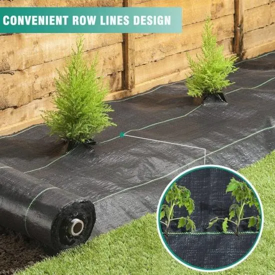 Snail 3ft x 100ft Heavy Duty Weed Barrier Best Weed Barrier 2