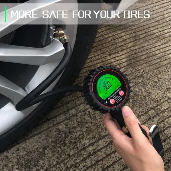 TiGaAT Digital Heavy Duty Tire 200 PSI Pressure Best Tire Pressure For Zero Turn Mower 1