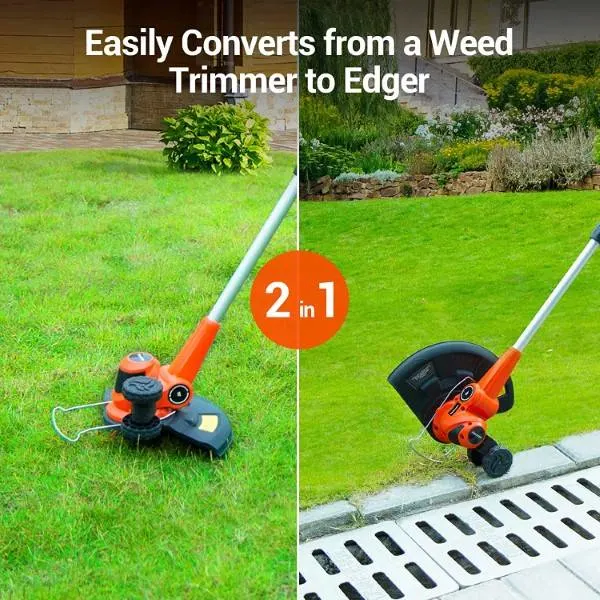 PAXCESS Cordless 1.50Ah Length Adjustable Trimmer Edger Combo best trimmer edger combo 2