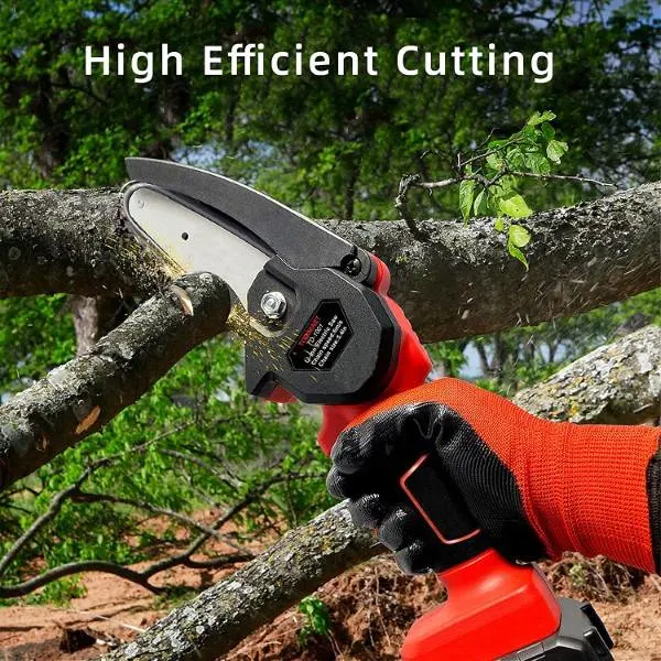 OYEAL Mini Cordless 4 Inch Portable Handheld Power Tool Best Power Tool To Cut Blackberry Bushes 2