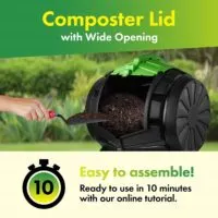 DF Omer 13.2 Gallon Worm Fast Working Composting Bin Best Worm Composting Bin 2