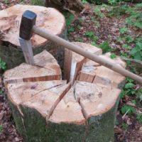 How to Use a Splitting Wedge