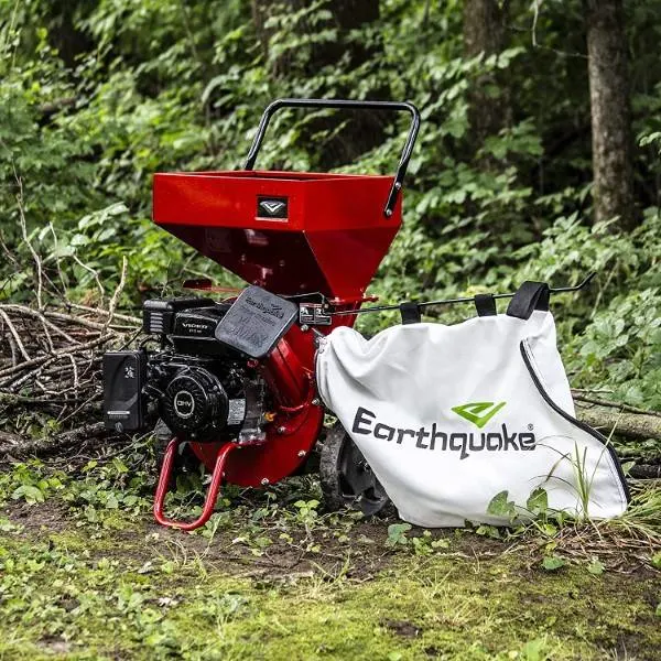 EARTHQUAKE Heavy Duty Wood Chipper Best Wood Chipper 2